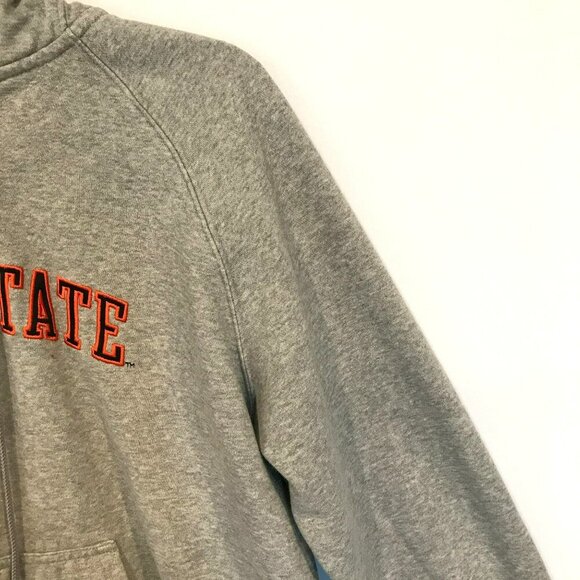 Nike Youth Sweatshirt Oregon State Beavers Hooded Sz XL in Gray Embroidered Logo - Picture 3 of 16